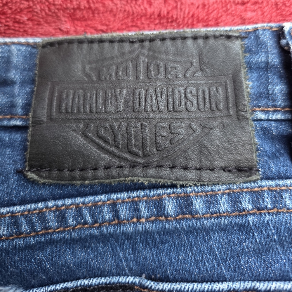 Harley Davidson Blue Denim Jeans